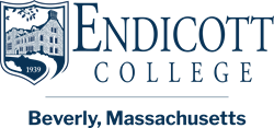 Endicott College logo with Beverly, Massachusetts