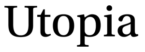 Utopia font