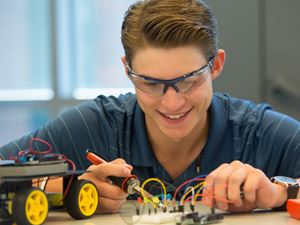 Endicott student robotics