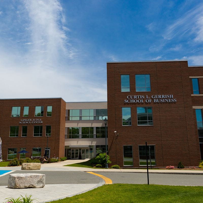 front shot of Gerrish school of business