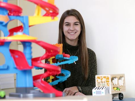 Endicott student Courtney Gallo's ABA internship