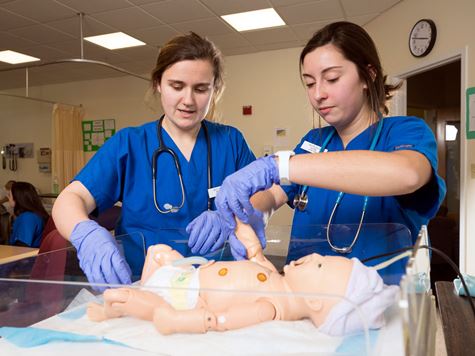 Endicott nursing sim lab