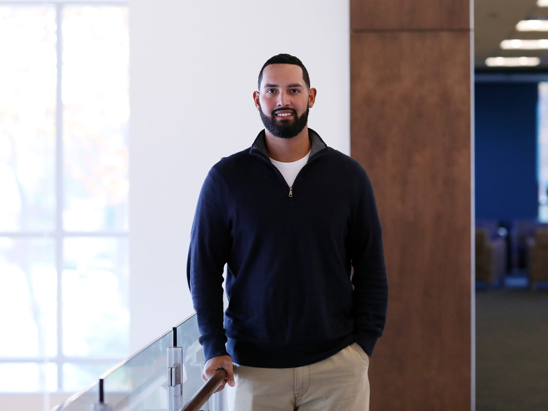 Van Loan School alumnus and Puerto Rico native Felix Zamot returns home to help FEMA after the devastating hurricane.