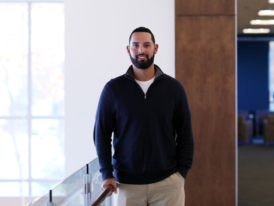 Van Loan School alumnus and Puerto Rico native Felix Zamot returns home to help FEMA after the devastating hurricane.