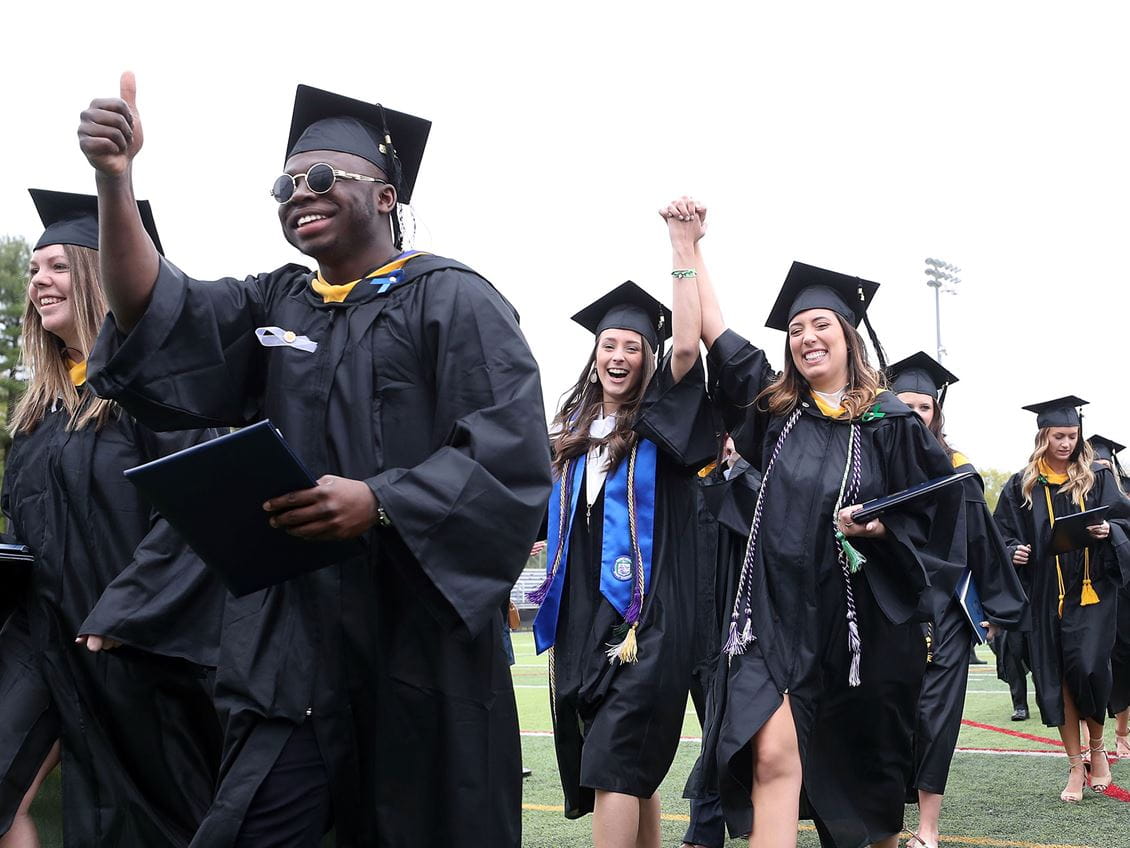 Endicott College Commencement 2018. 