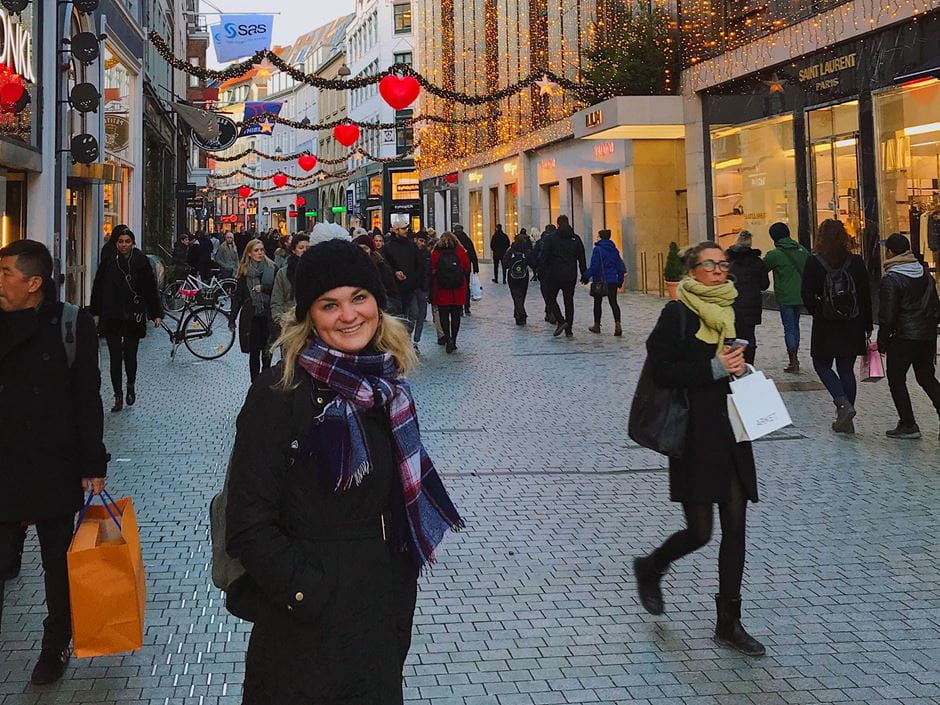 Ingrid Hjerpe '20 in Copenhagen, Denmark