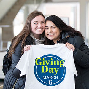 Endicott Giving Day helped raise funds that will enhance
programming across the entire campus