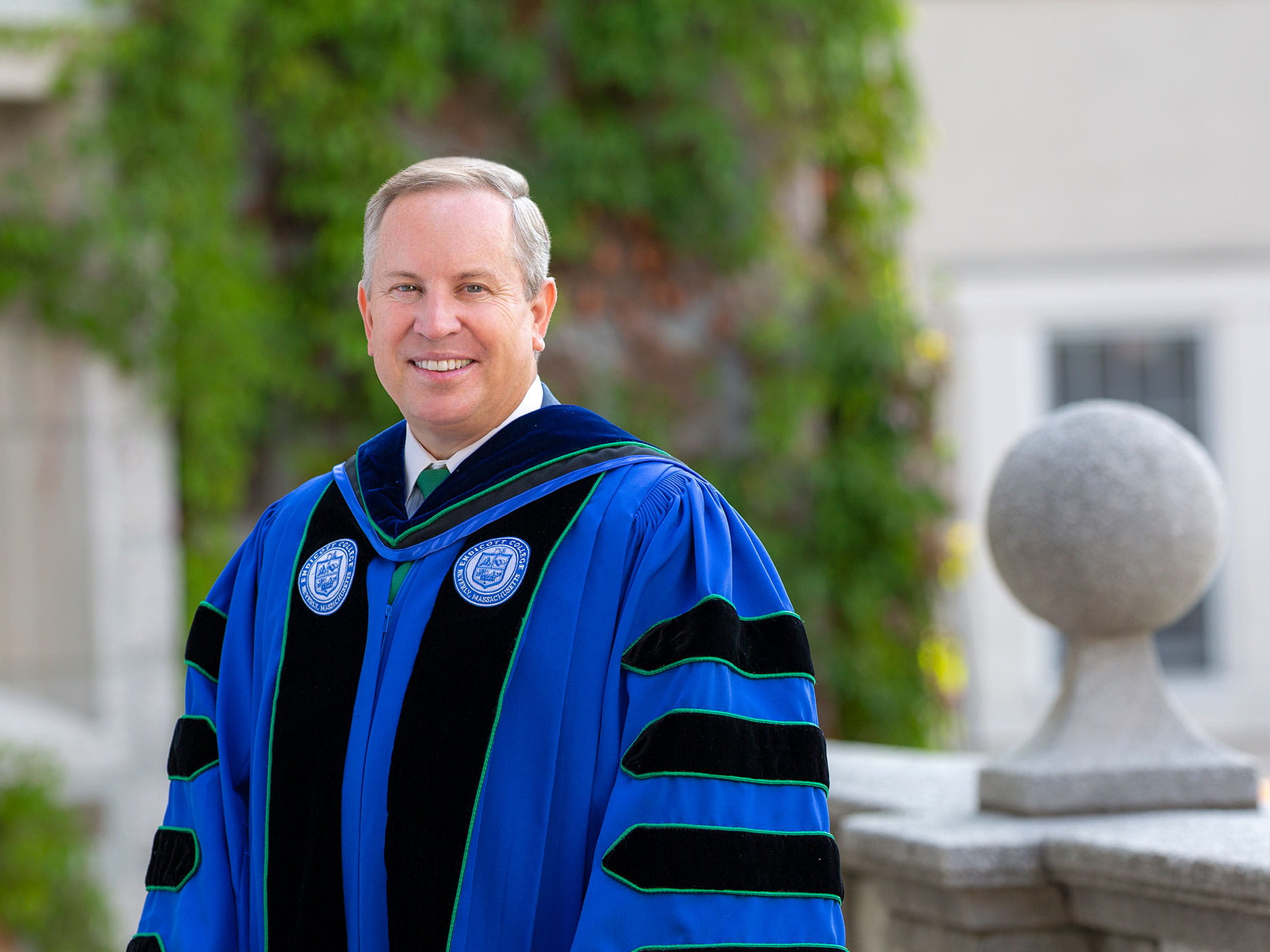 Seventh President Steven R. DiSalvo, Ph.D. in his presidential regalia