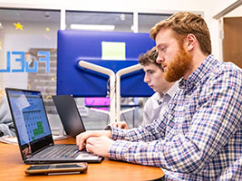 Ryan Curley ’23 and Nik Kasprzak ’23