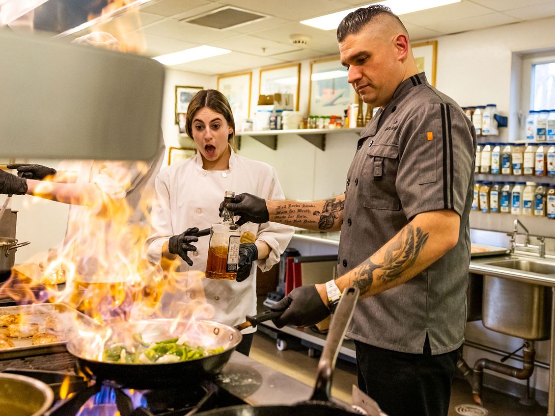 La Chanterelle General Manager Ryan Blodgett