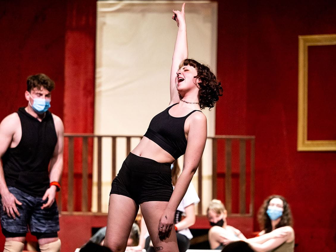 Student Rehearsal of the Rocky Horror Show