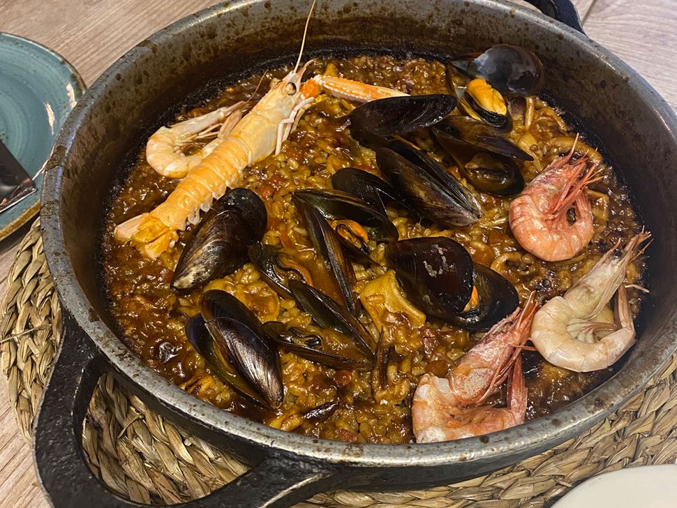 Paella in Barcelona