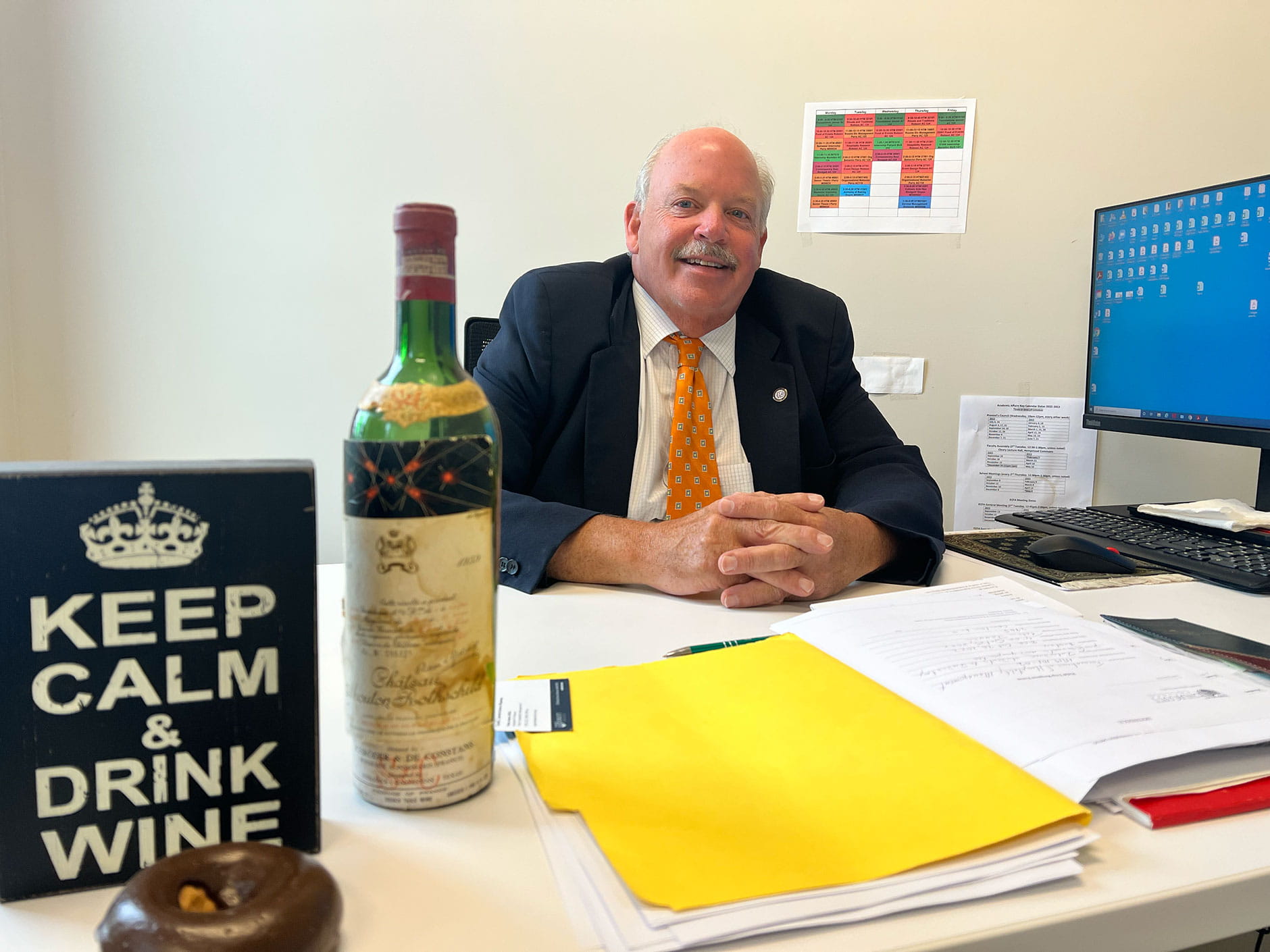 Peter Jenner, Chair of Endicott's Hospitality Management Program