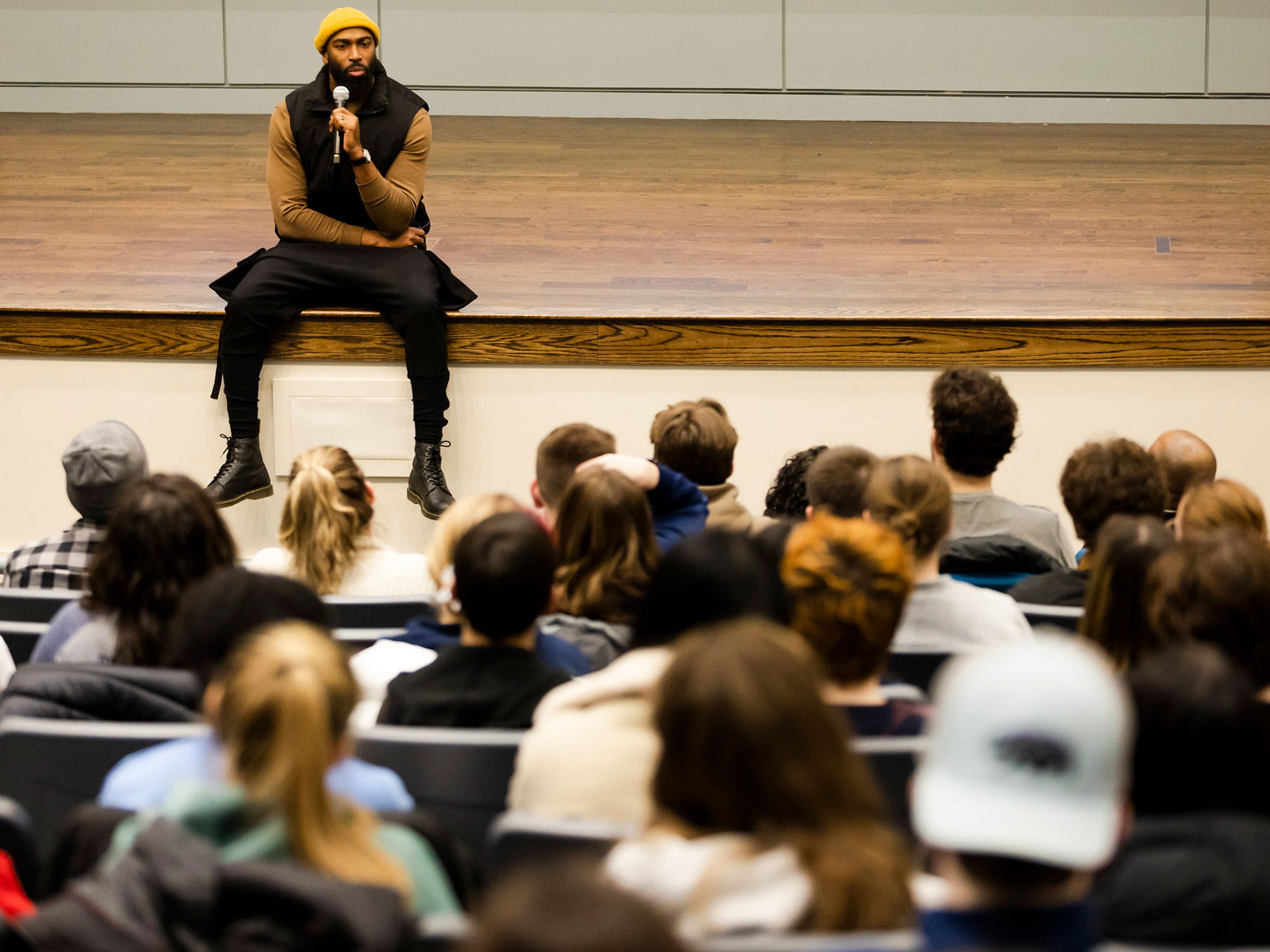 actor, writer, and poet Monti Washington 