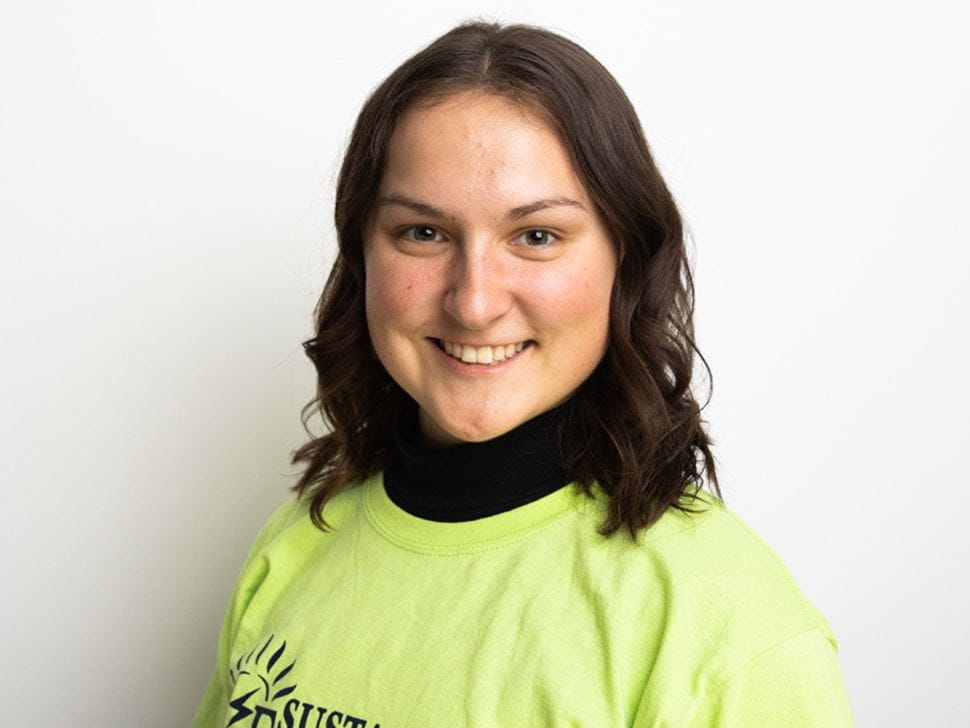  Sophia Gosselin-Smoske ’24 has been recognized as a finalist for the 2023 AASHE Sustainability Award for her work with Endicott’s Environmental Justice Working Group.