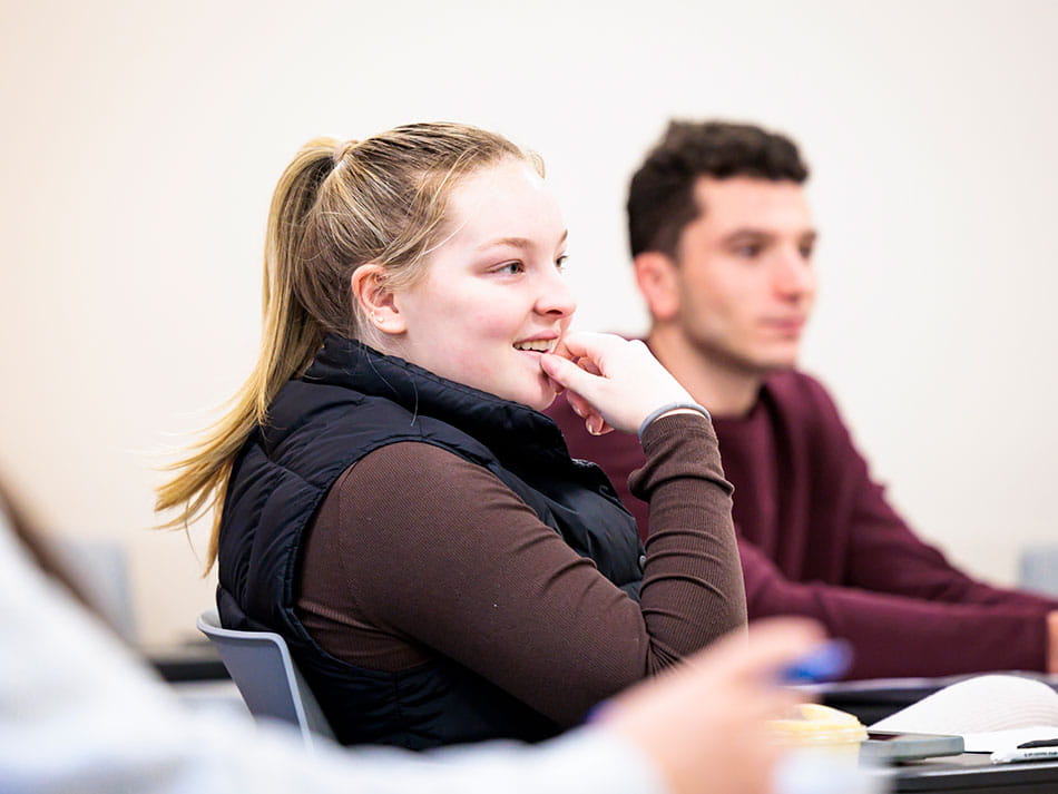 Students at Phoebe Potts' writer-in-residence program