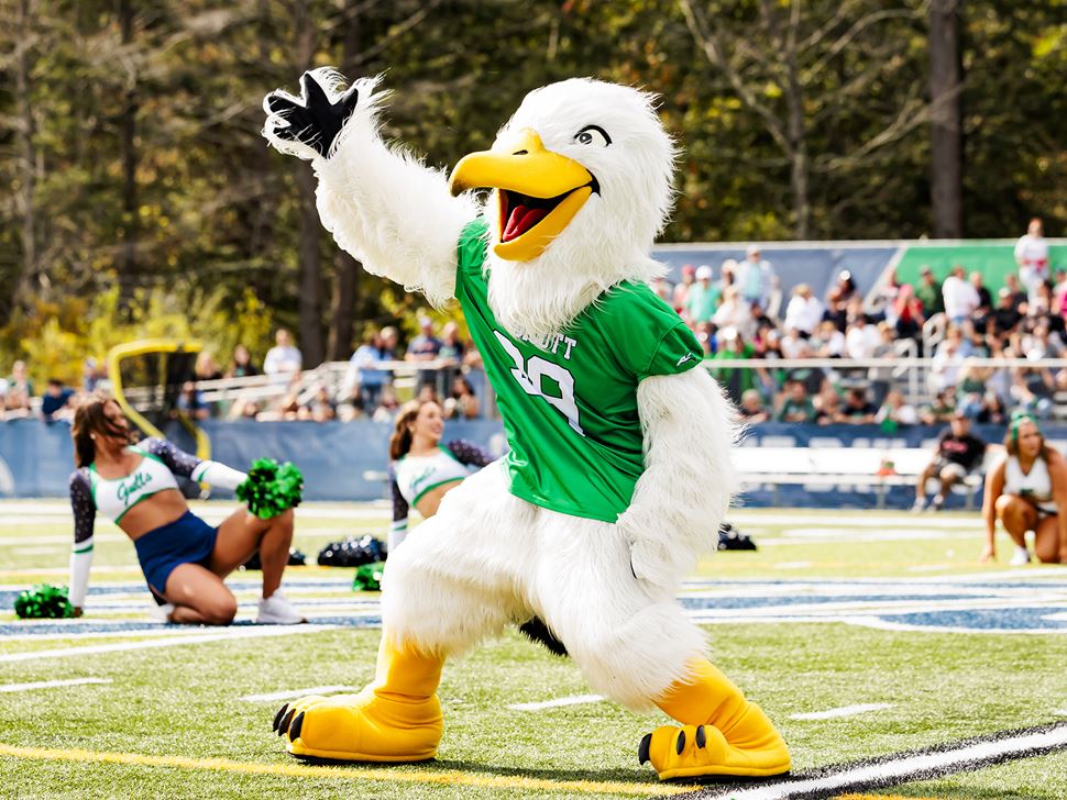 homecoming football game with gully