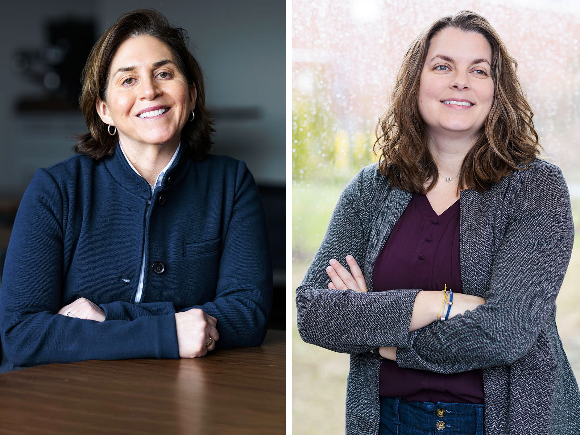 Endicott College Professors Dina Gentile and Elizabeth Matelski