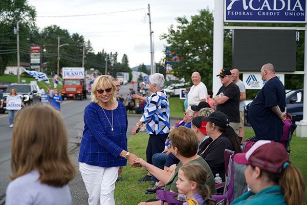Campaign trail with Maine Governor Janet Mills