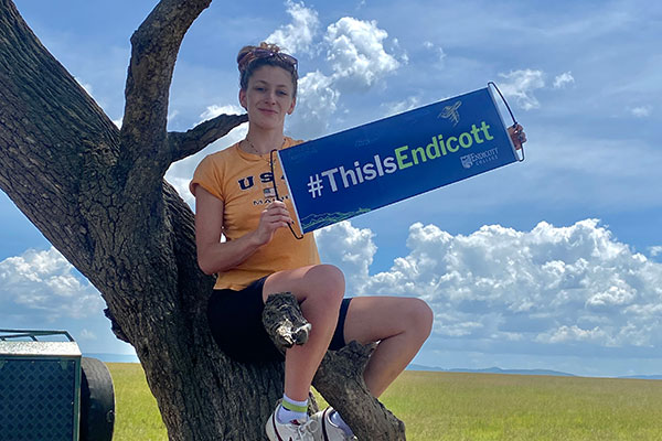 Ashley Allen ’25 in Kenya