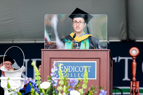 Endicott College’s 85th Commencement celebrated the Class of 2025 with messages of resilience, purpose, and everyday heroism—from campus leaders to keynote speaker Ambassador “Sully” Sullenberger.