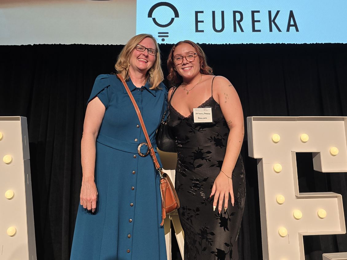 Keri Smith Holian M’25 and Arianna Morales ’24 M’25 