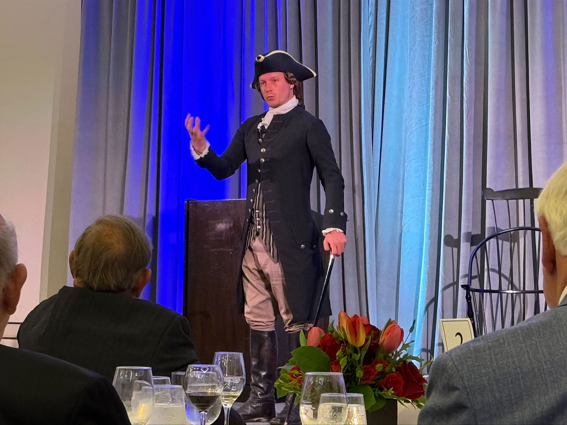 Portrayed by Colonial Williamsburg’s official Jefferson interpreter Kurt Smith, the third president will join Acting President Dr. Bryan Cain for a live conversation on liberty, democracy, and the responsibilities of citizenship—followed by an audience Q&A.
