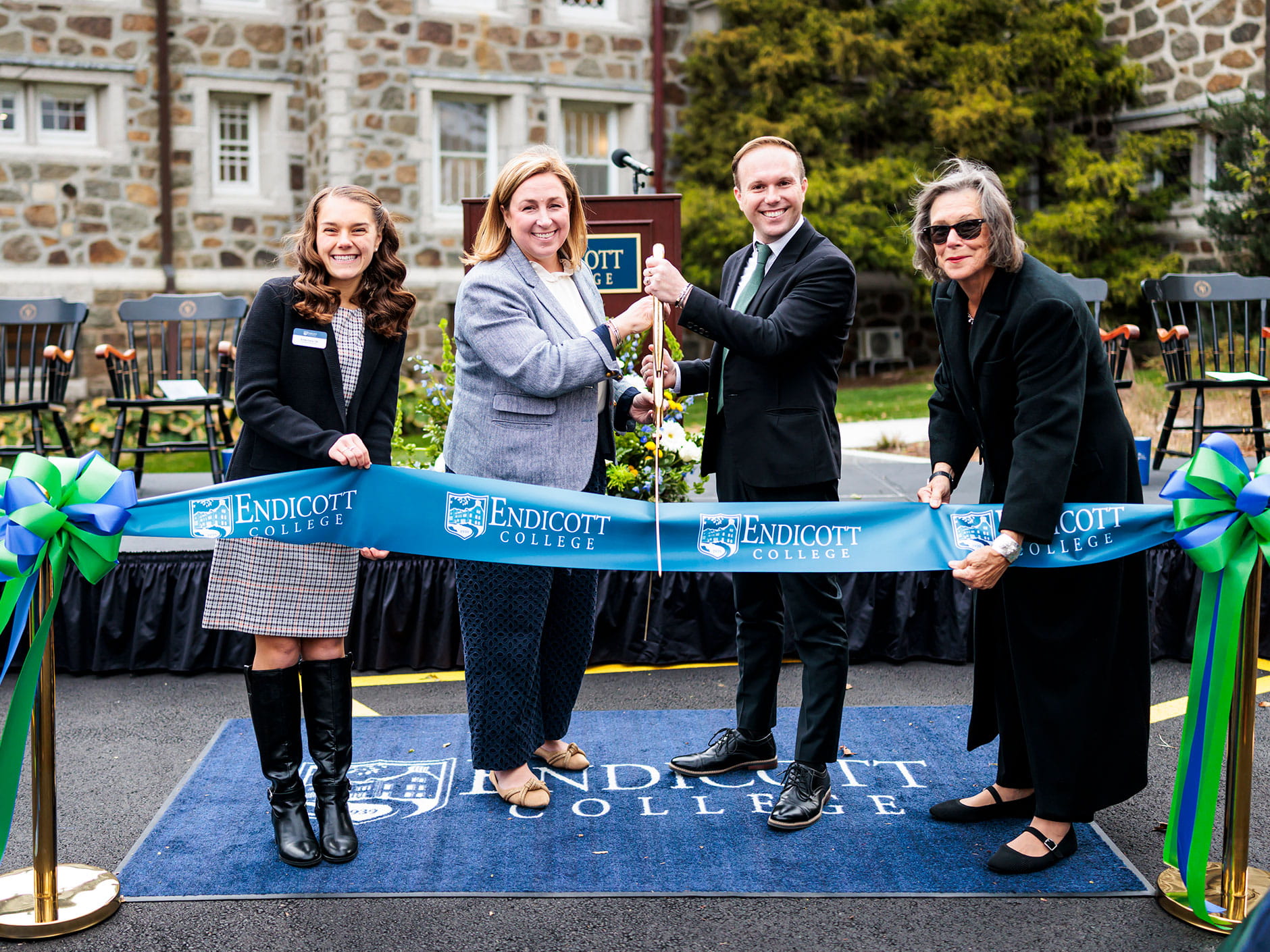 A historic campus landmark has been reimagined. Endicott College officially opened its new Welcome Center inside College Hall, unveiling a modern, purpose-built space designed to elevate the campus visit experience for more than 23,000 prospective students and families each year.