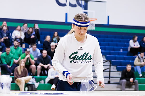 Field hockey team member