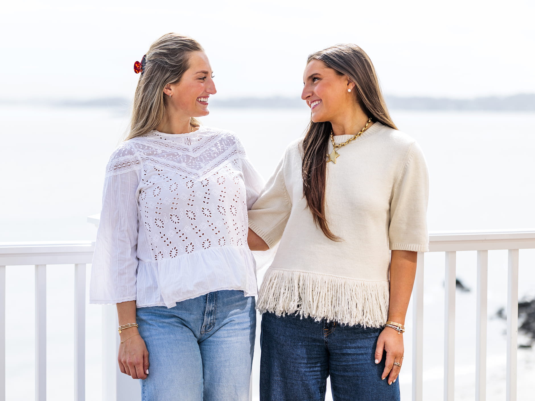 Annabelle Gray ’26 and Clare Wendell ’26