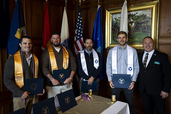 Endicott College’s Eta Sigma Delta (ESD) students