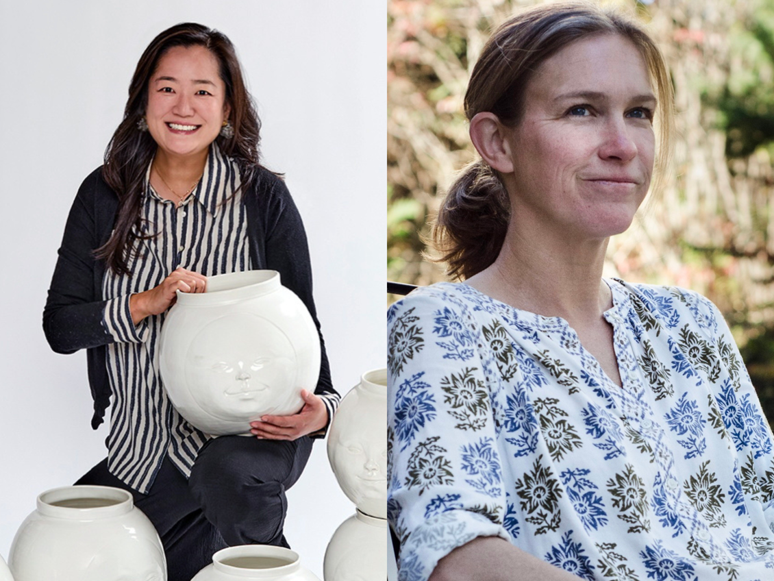 Kyungmin Park and Elizabeth Winthrop 