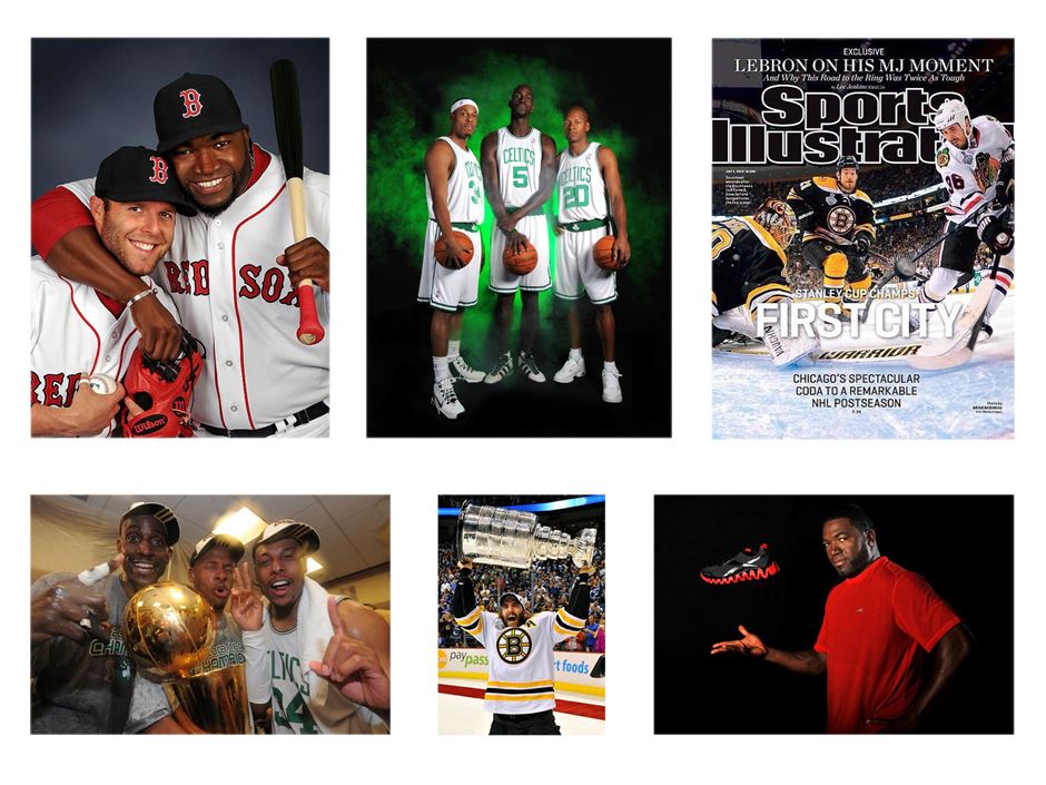 Collage of photos of Brian Banineau '97