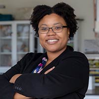 Endicott sociology professor Adilia James