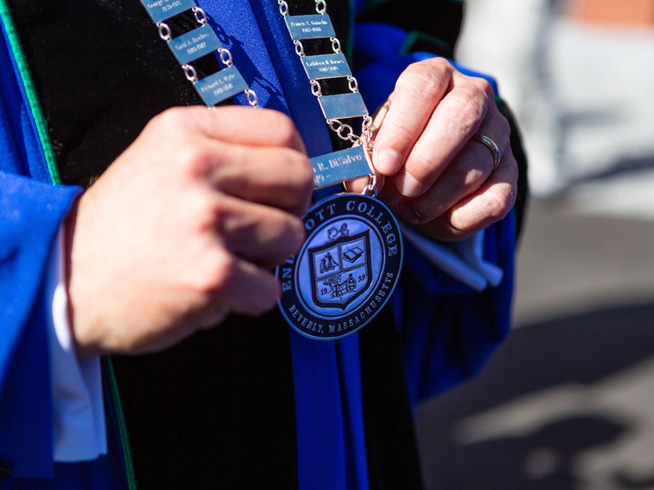 Endicott President Dr. Steven R. DiSalvo at Inauguration 