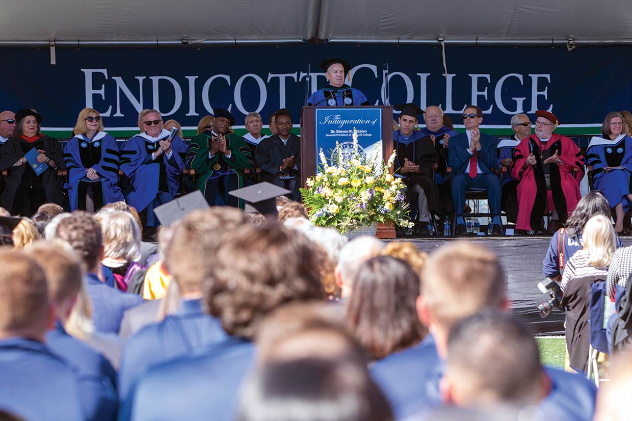 Endicott DiSalvo Inauguration