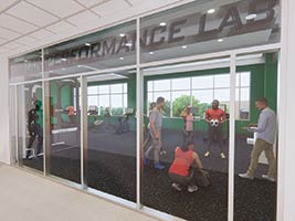 rendering of new building windows
