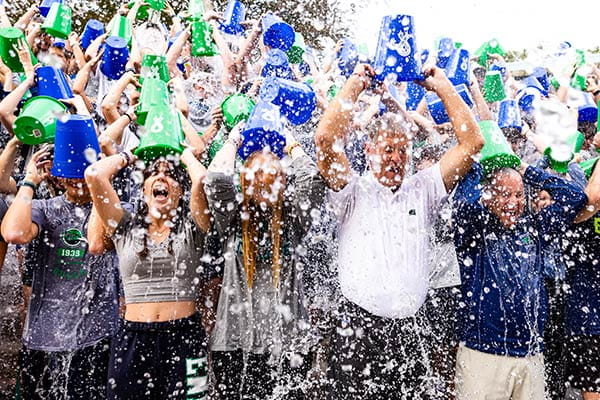 Endicott College Ice Bucket Challenge