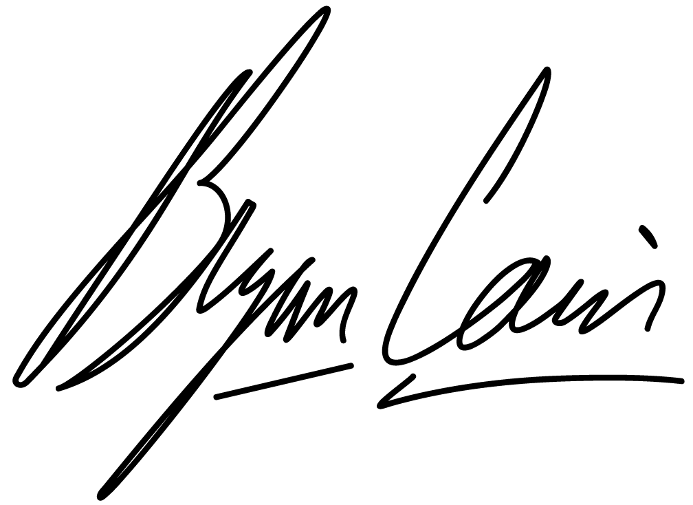Bryan Cain signature