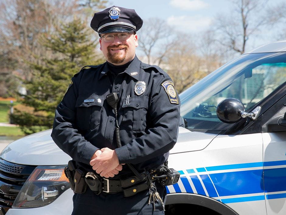 Campus Police Sargent Graduating