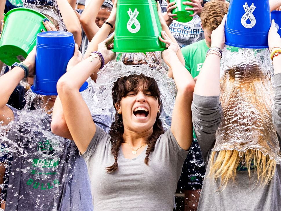 Ice bucket challenge