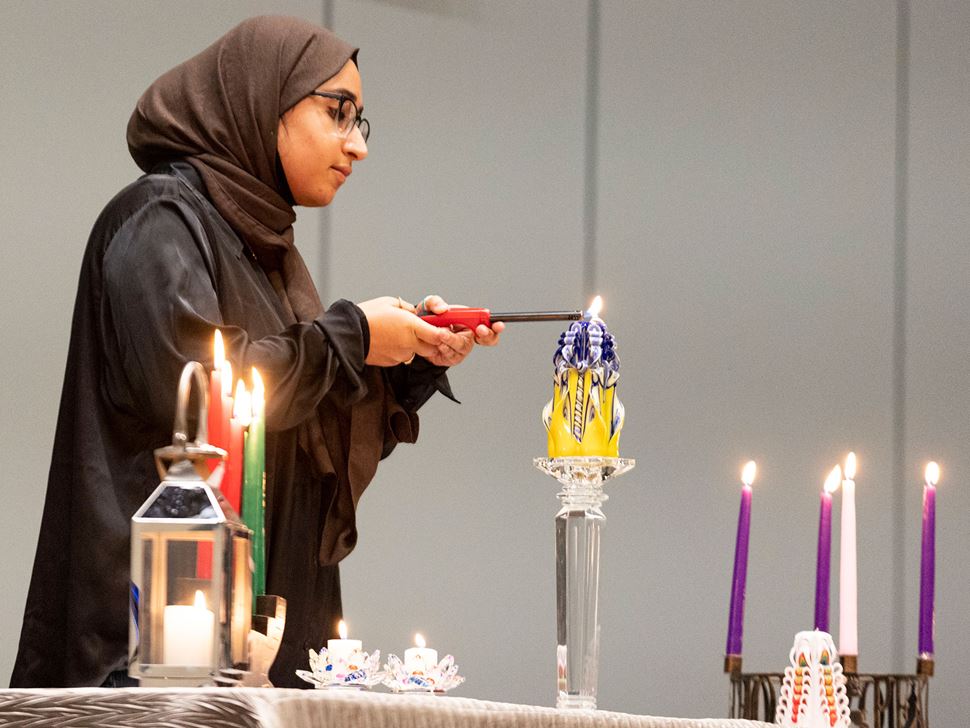 The annual Festival of Lights