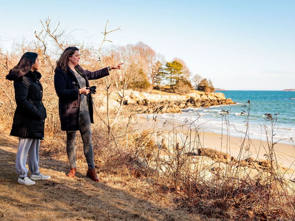 Professor Liz Matelski has been researching the history behind Endicott's Mingo Beach