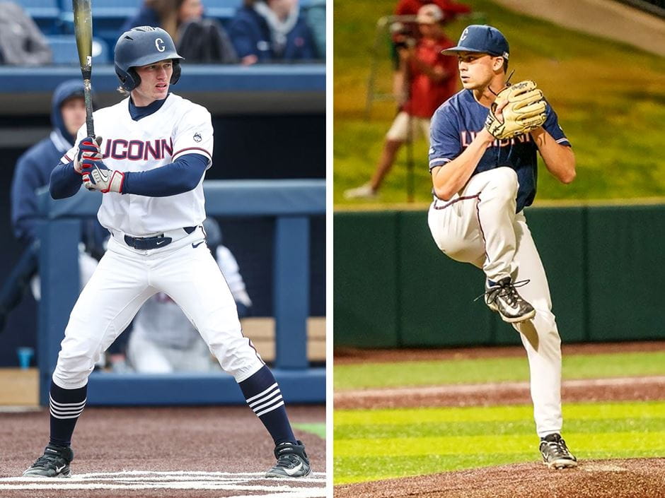 Caleb Shpur ’23 and Gabe Van Emon ’23 