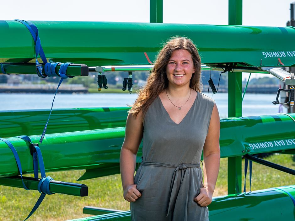 Endicott crew member Addie Fullaway