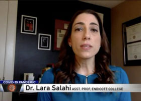 Endicott's Lara Salahi