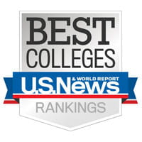 the US News' Best Colleges' rankings logo