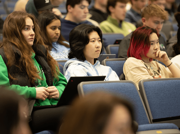 Students in class