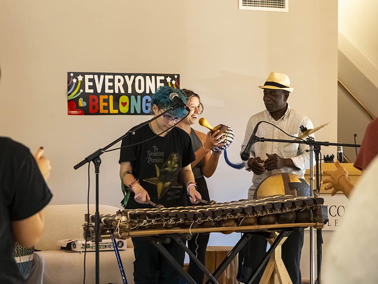 Endicott College students