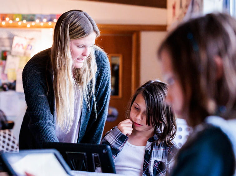 Education in the classroom